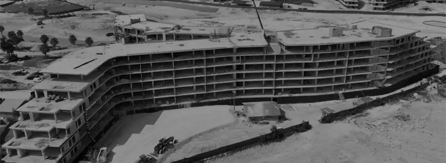 Bonita Golf Residences, Cap Cana · Construction management on behalf of the owner · Structure topped out, finishes under way (September 2026)